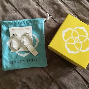 Kendra Scott Livi Silver Earrings